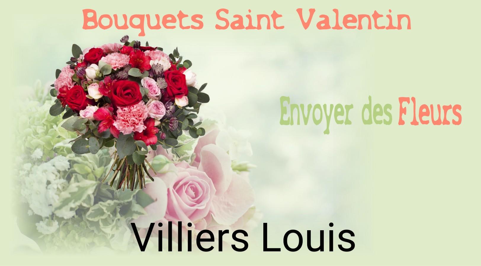 Roses de Saint-Valentin livrées à Villiers-Louis